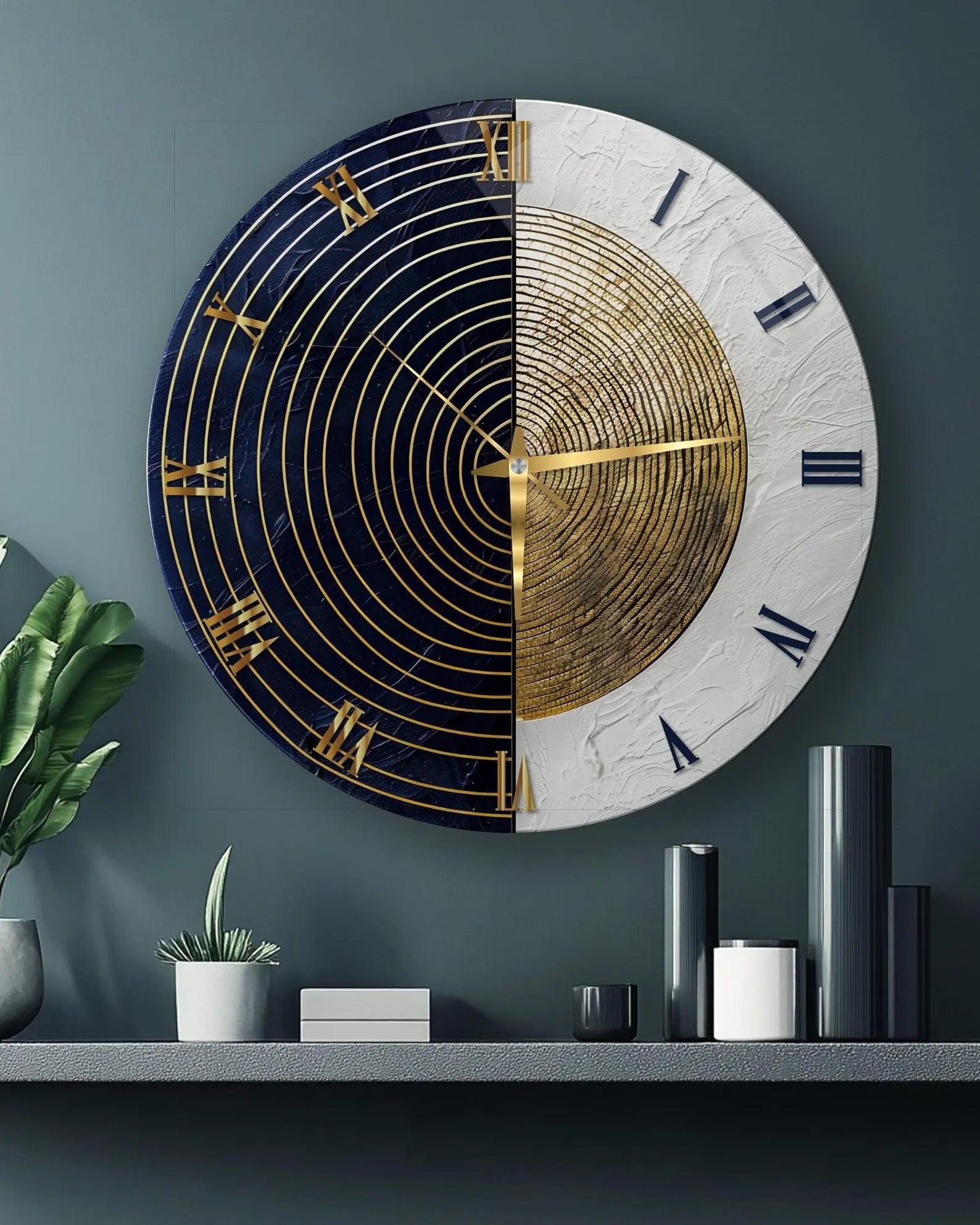 Premium Pleksi Duvar Saati – 2D Özel Tasarım ve Sessiz Mekanizma